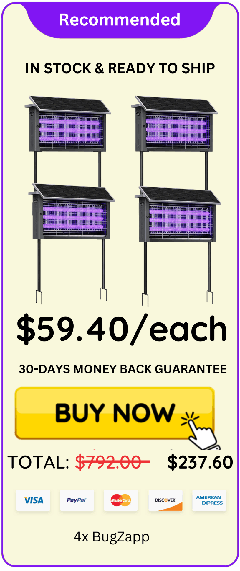 BugZapp offer price 